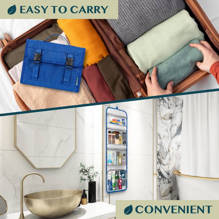 Pavilia - Wholesale Toiletry bag – Unisex - Buckle Hanging Toiletry Organizer Bag17