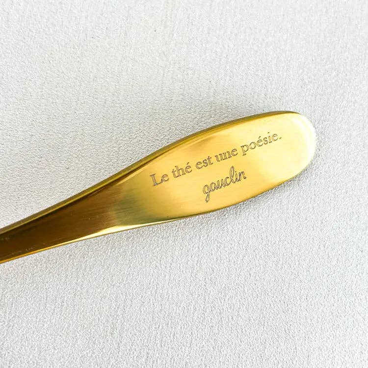 Gauclin - Wholesale Tea Strainer/Infuser - Golden Teaspoon | Tea Accessory2