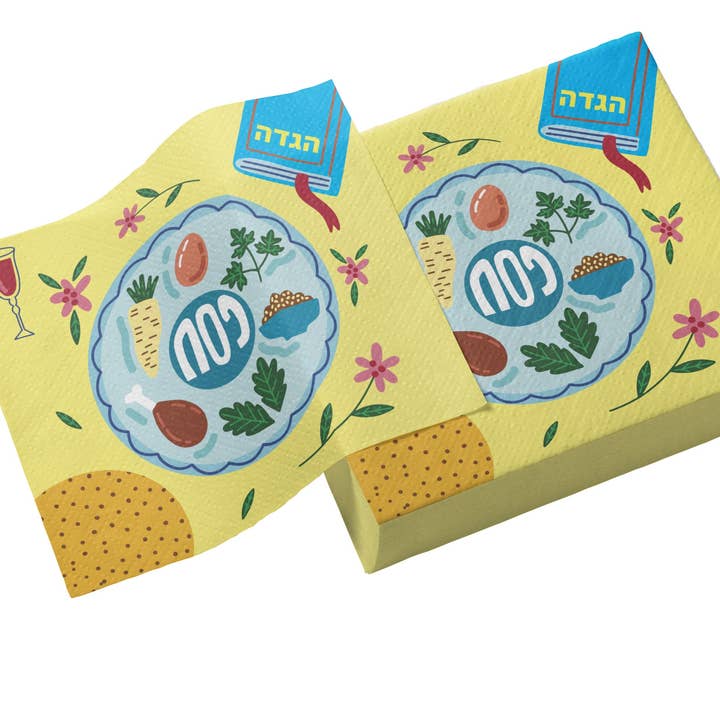 Pesach Servetten - Karrah 20st voor wholesale door Ner Mitzvah