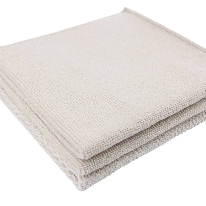 Caqui Panos de prato extra fortes com esfoliante de malha, pacote com 3, cáqui para venda a revendedores na Faire7