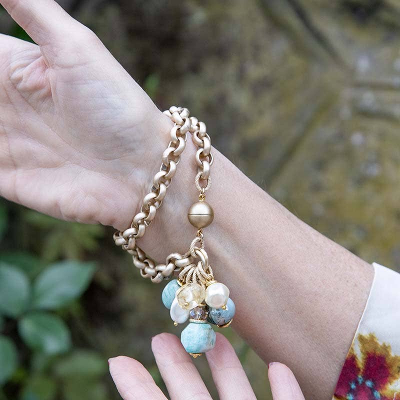 Laura Mariotti - luxury collection – Engroshandel Armbånd med vedhæng – Vandfald - Armbånd/Golino Cluster6