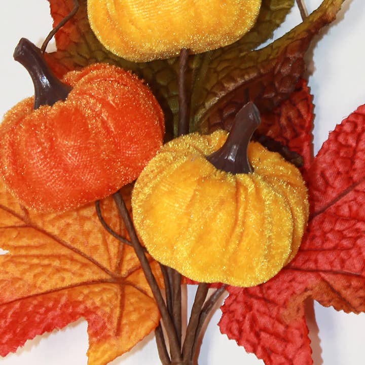 WORTH IMPORTS - Wholesale Artificial Flowers - 10" Pumpkin Pick1