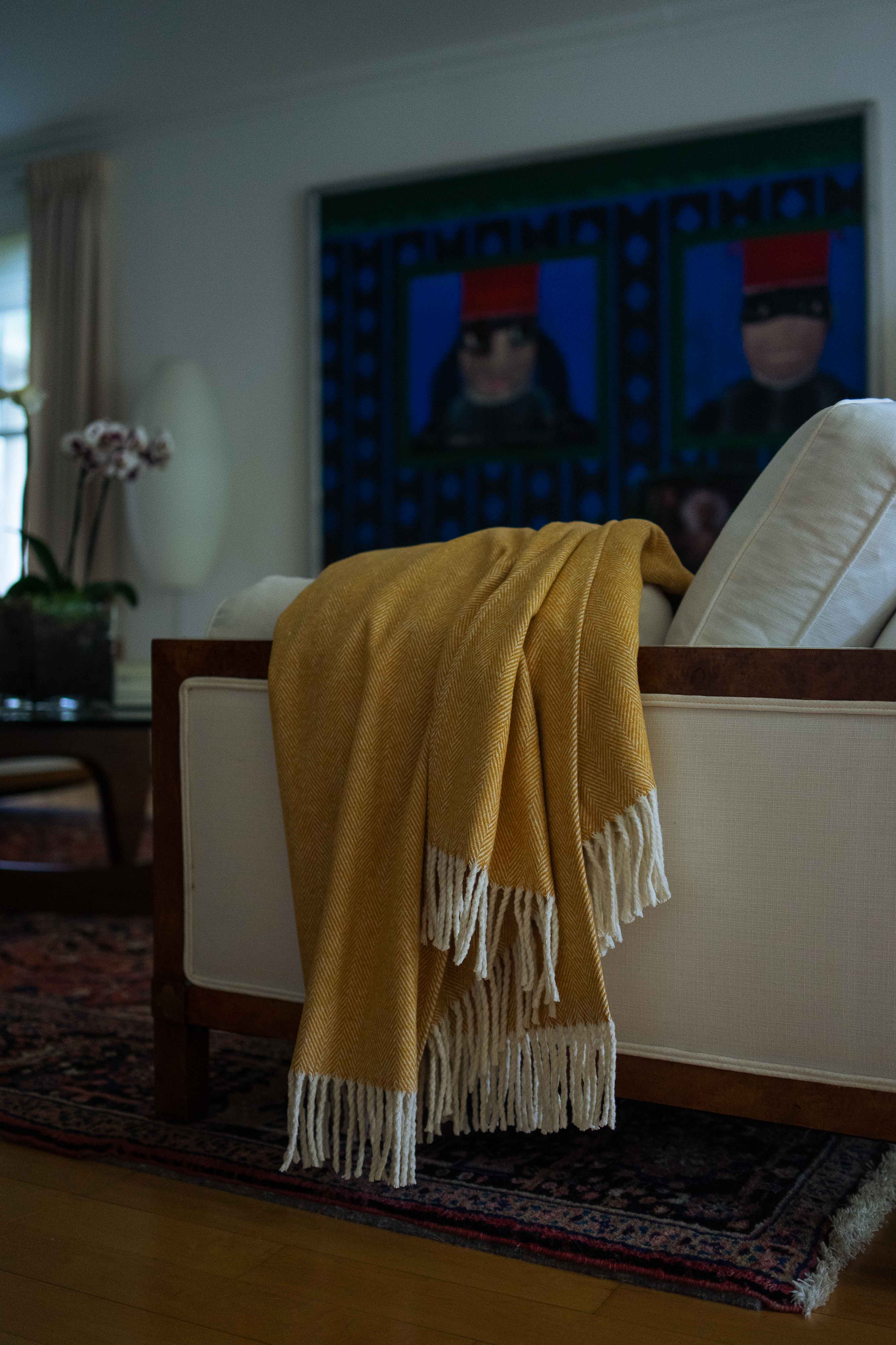 Evangeline Linens - Wholesale Throw Blanket - NEW! Cotton Herringbone Throws12