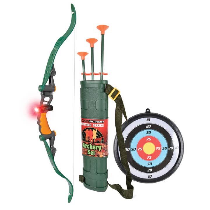 Variety Distributors - Wholesale Toy Set - Kids - Maxx Action Realistic Fun Toy Hunting Bow Archery Playset1
