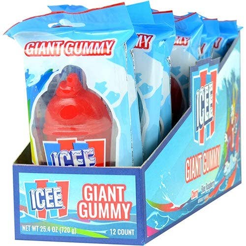 Gomme Koko'S Icee Giant de 2,1 oz, 12 unités pour la vente par Long Island Candy Factory