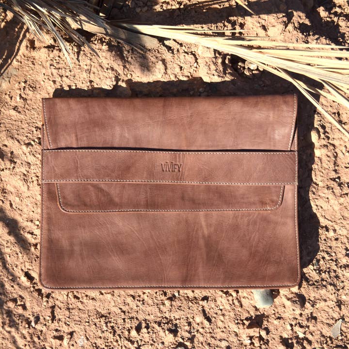 VIVIFY Marokko – Großhandel Laptop-/Tablet-Hülle – Damen – Laptop Sleeve Laptoptasche Notebooktasche Lederhülle -Zagora