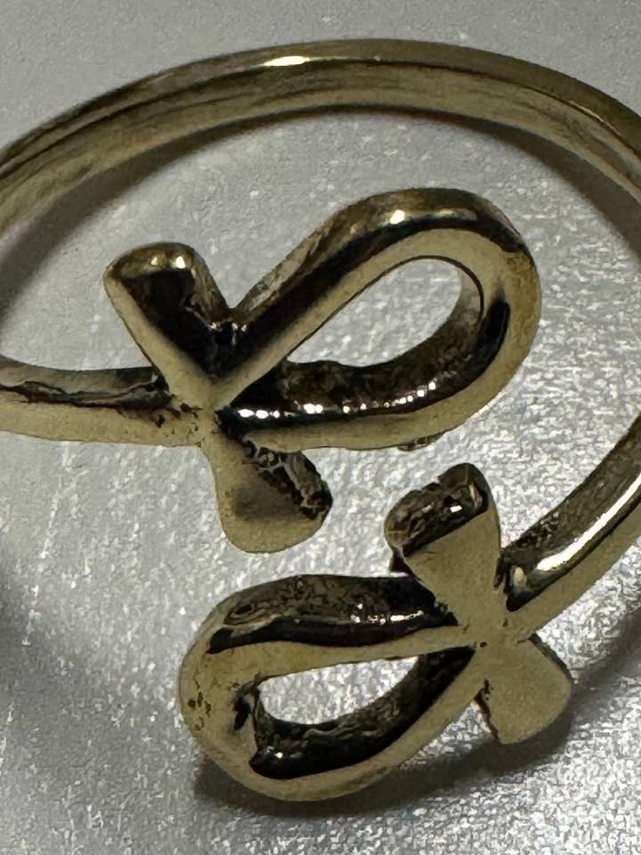 Small Ankh Band Ring for wholesale by The Curator
