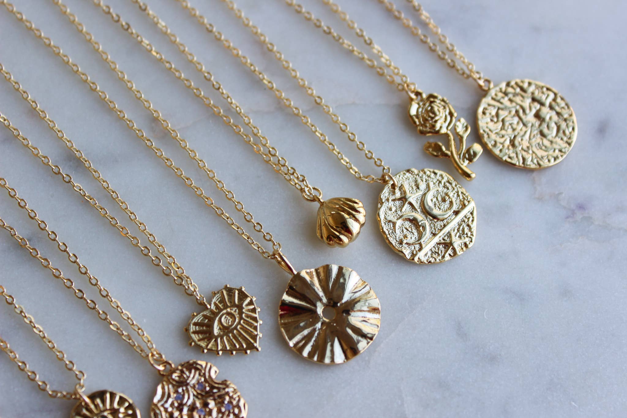 Laalee Jewelry – Engroshandel Halskæde med vedhæng – Guld Lagdeling Halskæde, Celestial Halskæde, Lagdelt Smykker6