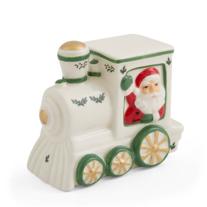 Portmeirion, Spode, Pimpernel, Nacthmann, Wrendale Designs - Wholesale Christmas Decoration - Christmas Tree Village Train Engine 3.75"