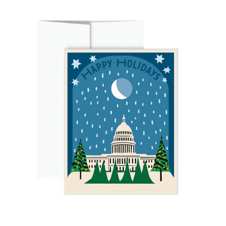 All Very Goods - Wholesale Season's Greetings Card - Holiday Card - Washington DC Holiday