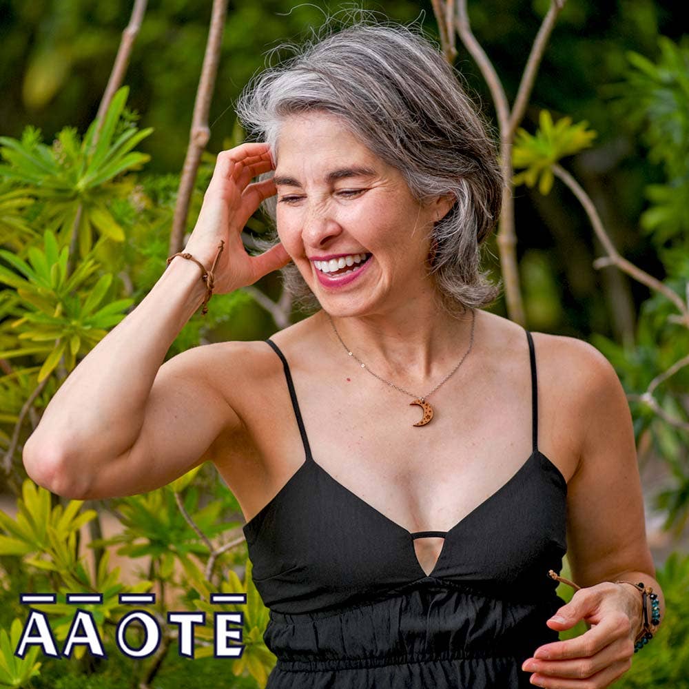 AAOTE - Wholesale Aromatherapy Necklace - Wood Essential Oil Diffuser Minimalistic Necklace9