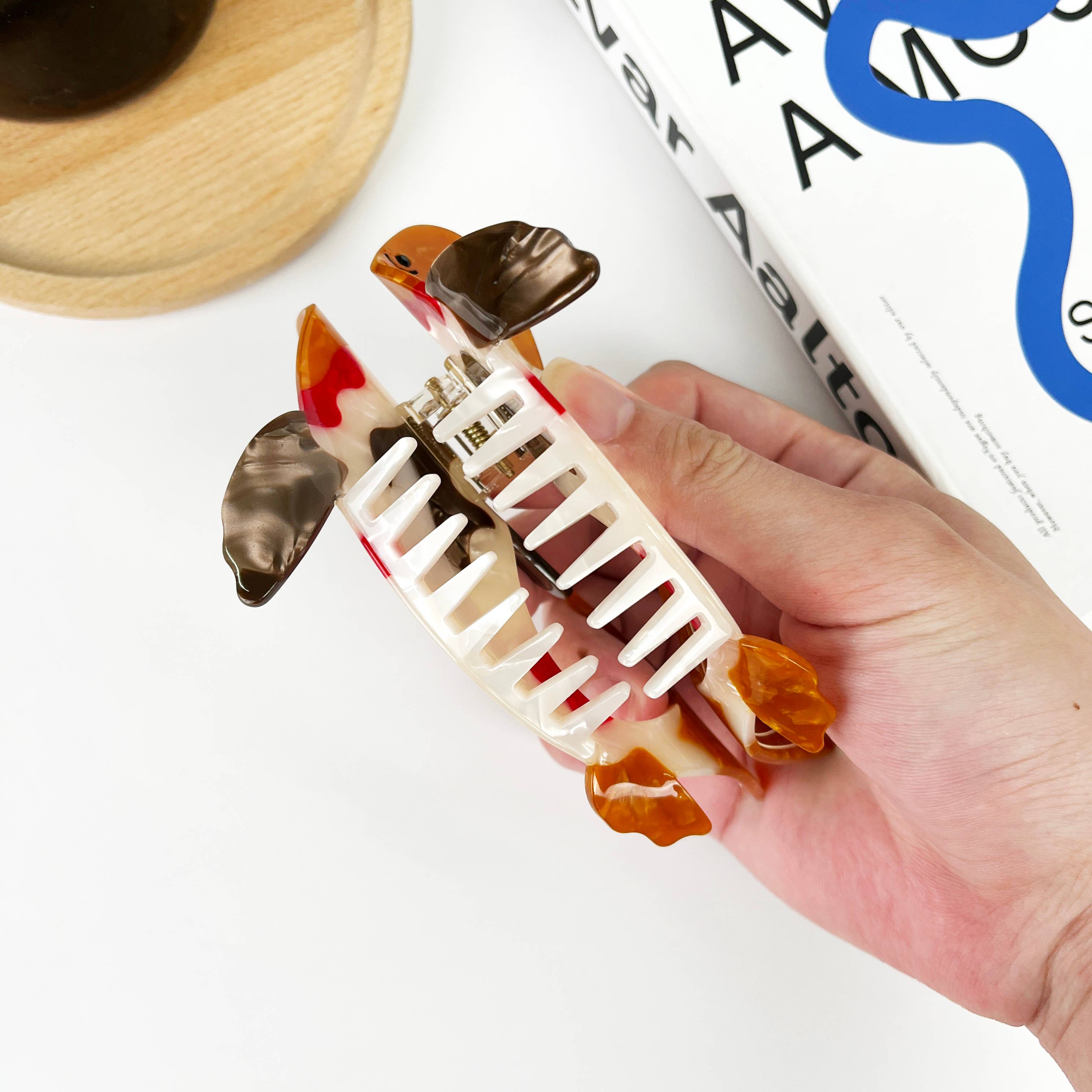 TheDivaSoap – wholesale Hair clip – Women’s – Koi Claw Clip,Fish Hair Clips4