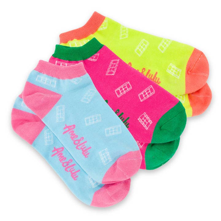 Treffen Sie Ihr Match Socken 3er-Pack für den Großhandel von Ame & Lulu