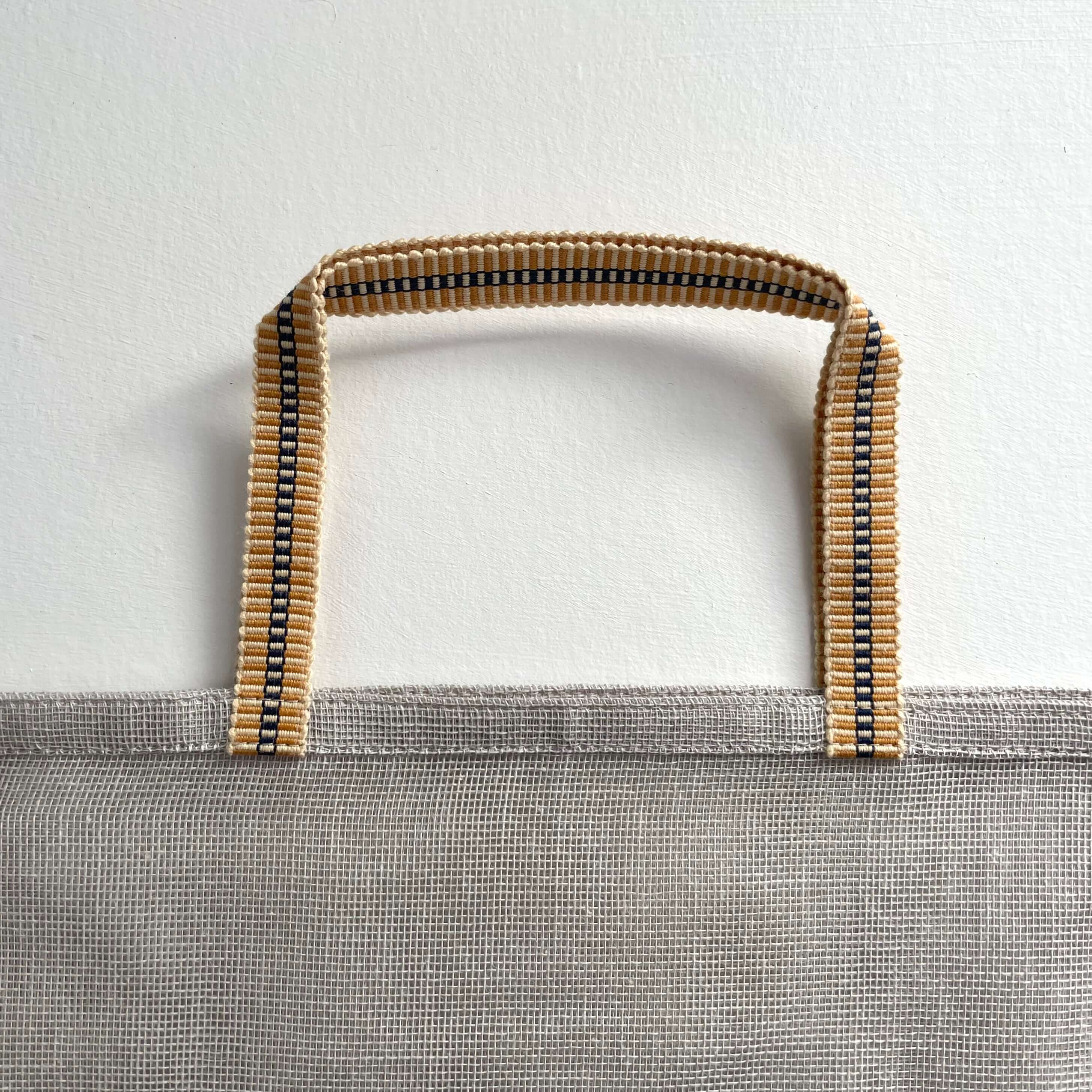 fort & field - Wholesale Grocery/Shopping Bag - 100% cotton gauze net eco produce bags with handle - large12