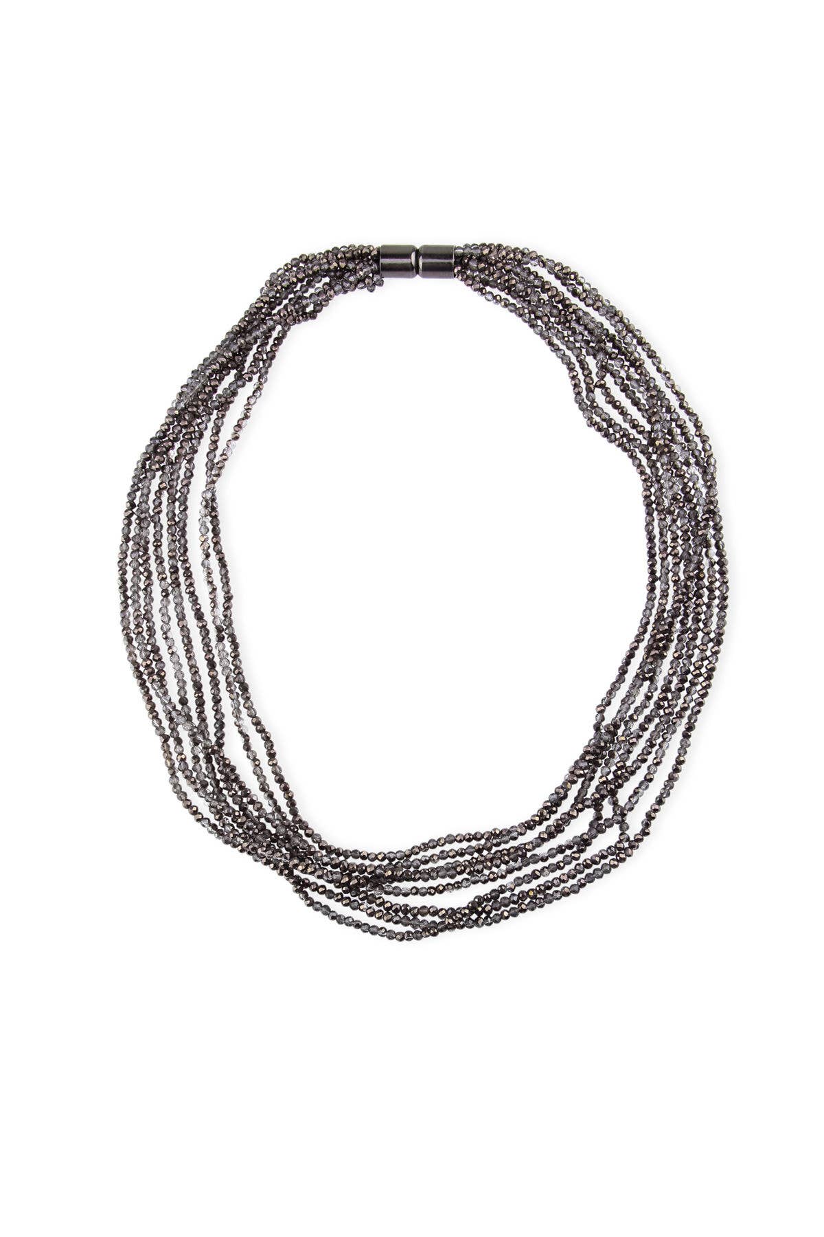 Veroma Gifts - Wholesale Beaded/Pearl Necklace - Multi Strand Short Crystal Necklace - Shimmering Glass Beads2