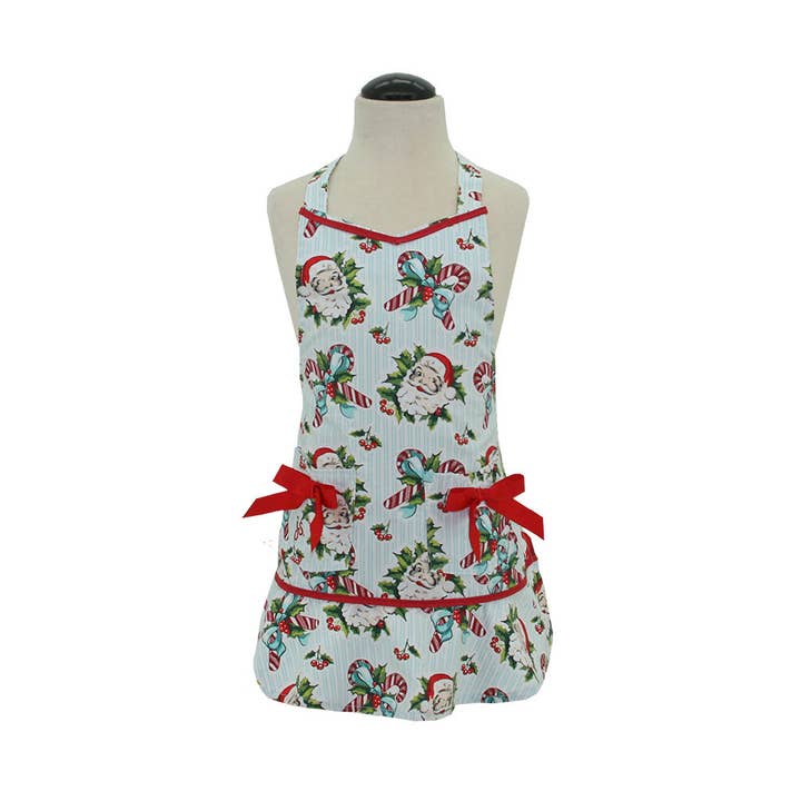 Candy Cane Santa barns Lucille förkläde för wholesale av Jessie Steele