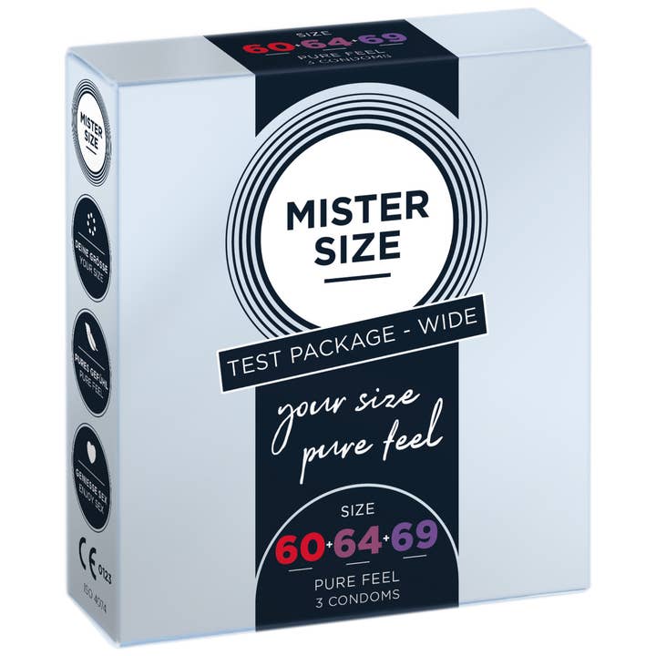 MISTER SIZE - Wholesale Contraceptive/Condom - Mister Size Test Package L - Condom Size 60-64-69 (XL-XXL)