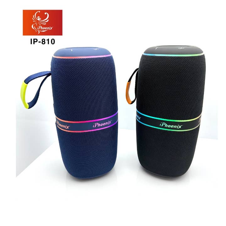 IP-810 Altavoz Portátil Bluetooth con Luces LED FM USB SD TWS para venta al por mayor de iPhoenix Technology Corporation