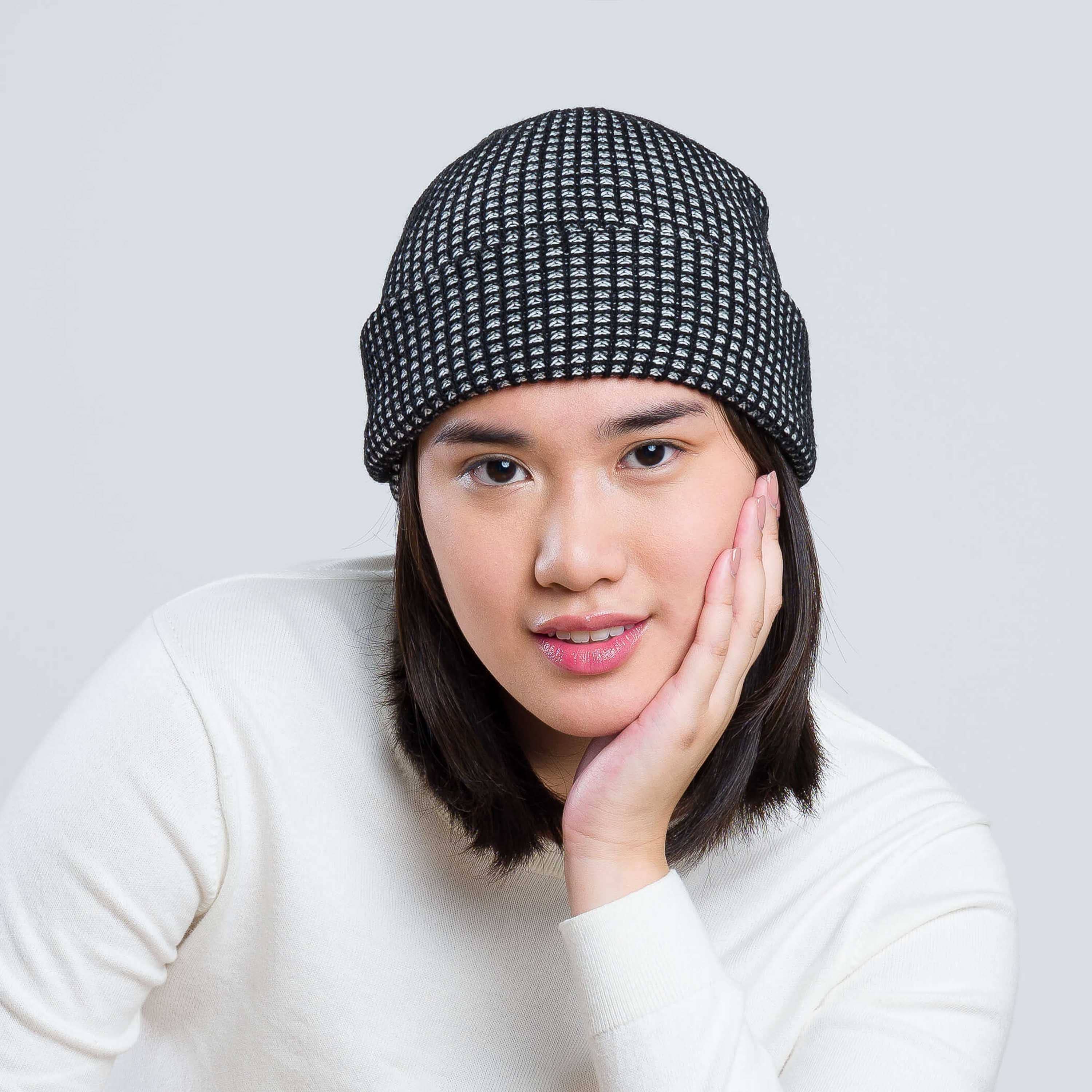 VERLOOP | knits - Wholesale Beanie - Unisex - Simple Grid Knit Beanie13