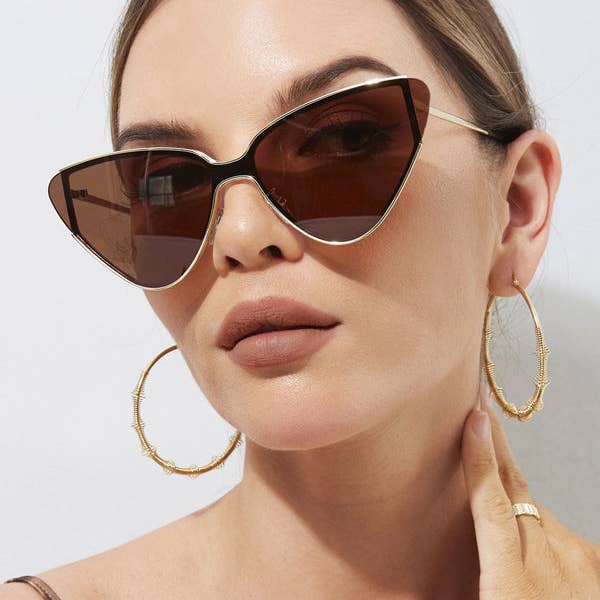 Plush Looks - Vente Lunettes de soleil – femme - Accessoires de lunettes de soleil géométriques