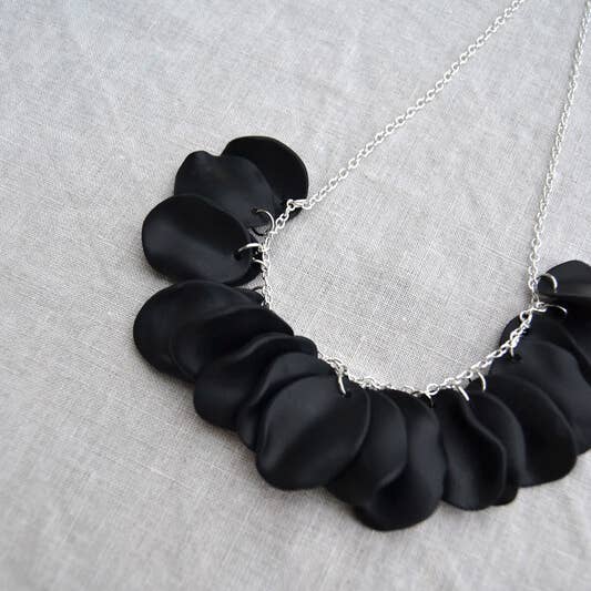 Jewelry By Elina Dahl - Wholesale Choker/Collar - Necklace Black Drop.2