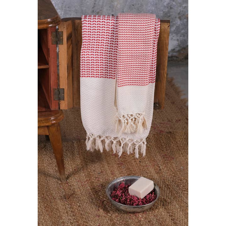 Eco Cotton House - Vente Serviettes de bain - Serviette de bain turc et de plage de haute qualité5