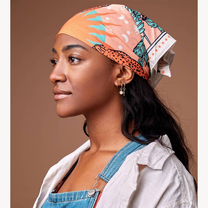 cai & jo USA - Wholesale Bandana - Women's - The Panthera Bandana3