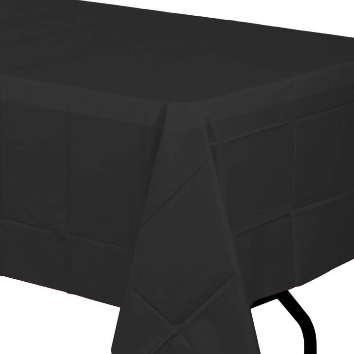 40 In. x 100 Ft. Black Plastic Table Roll for wholesale on Faire