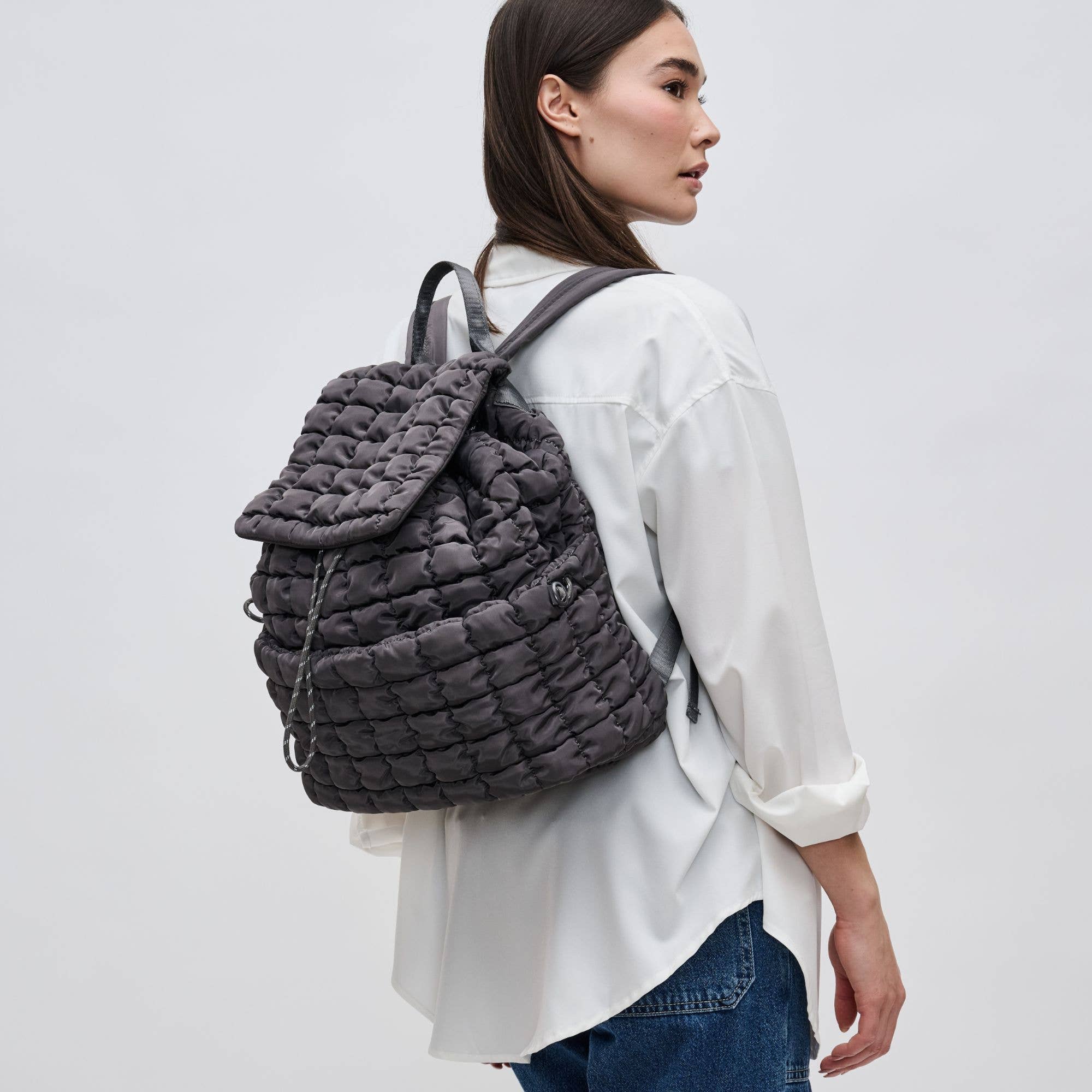 Sol and Selene – Mochila - Mulher por atacado – Mochila Acolchoada de Nylon Vitality9
