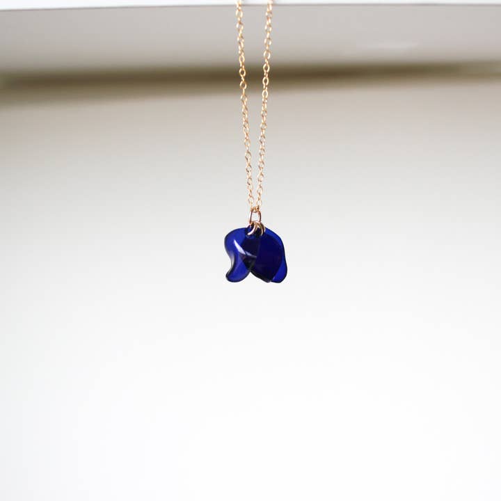 Catalina Halskette Dunkelblau für den Großhandel von Letzi Jewelry