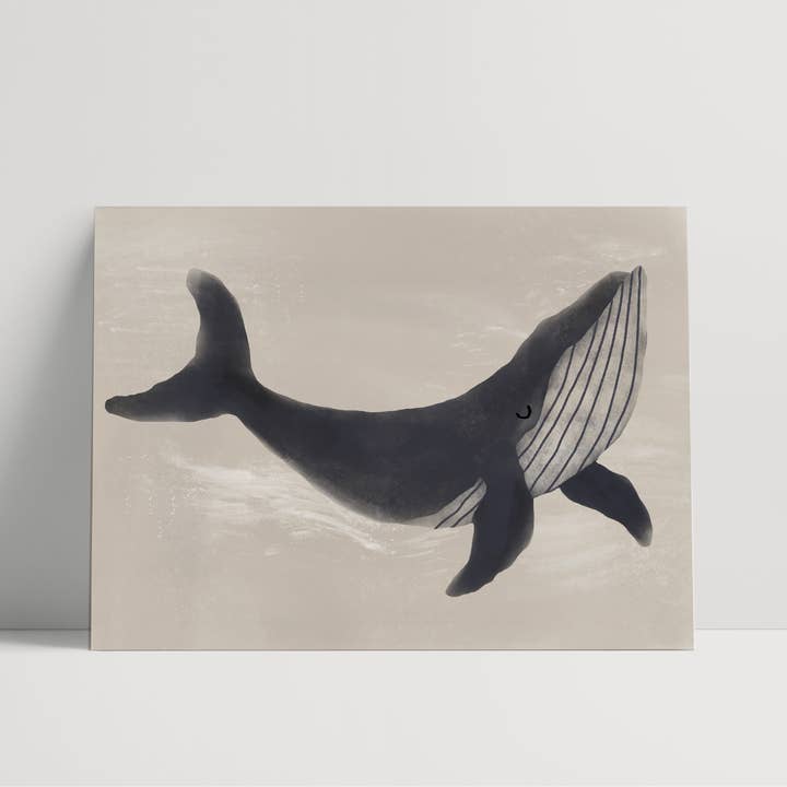 Whale Print for wholesale by Little M