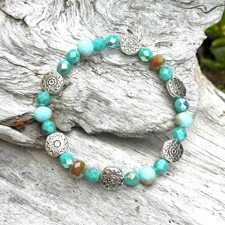 Jo Bird Jewelry - Wholesale Beaded Bracelet - Boho Beach Vibes Elastic Bracelets3