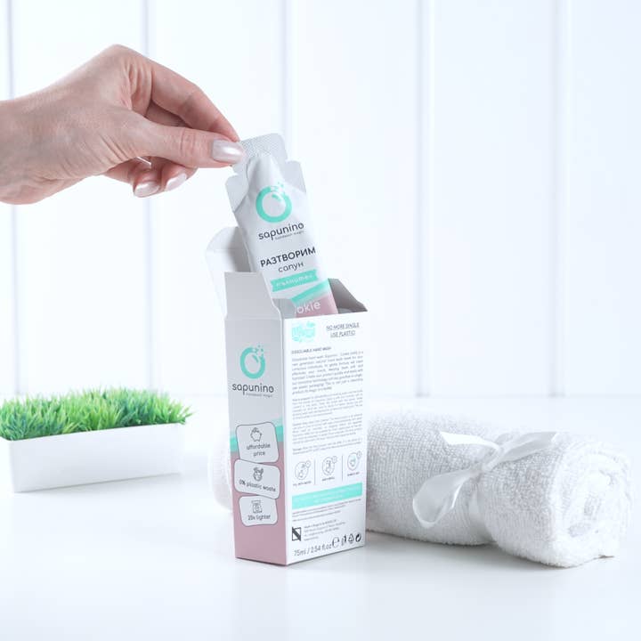 Sapunino® - Wholesale Hand soap/wash - Natural hand wash refill for Sapunino - box with 5 pcs5