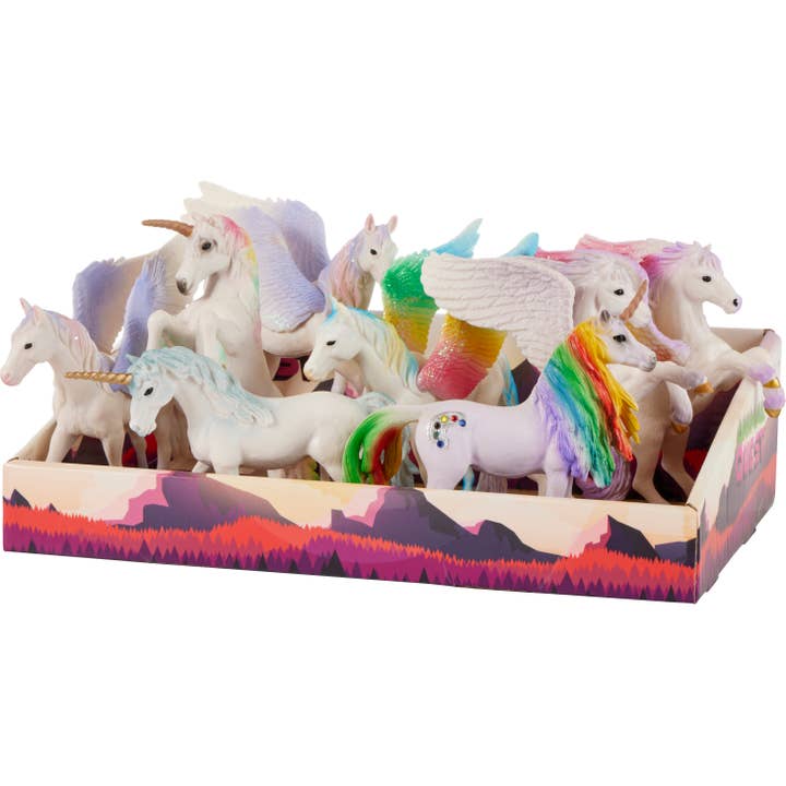 Precious Moments - Wholesale Figurine Toy - Kids - Animal Quest 8 Piece Display - Mythical 1 Figurines0