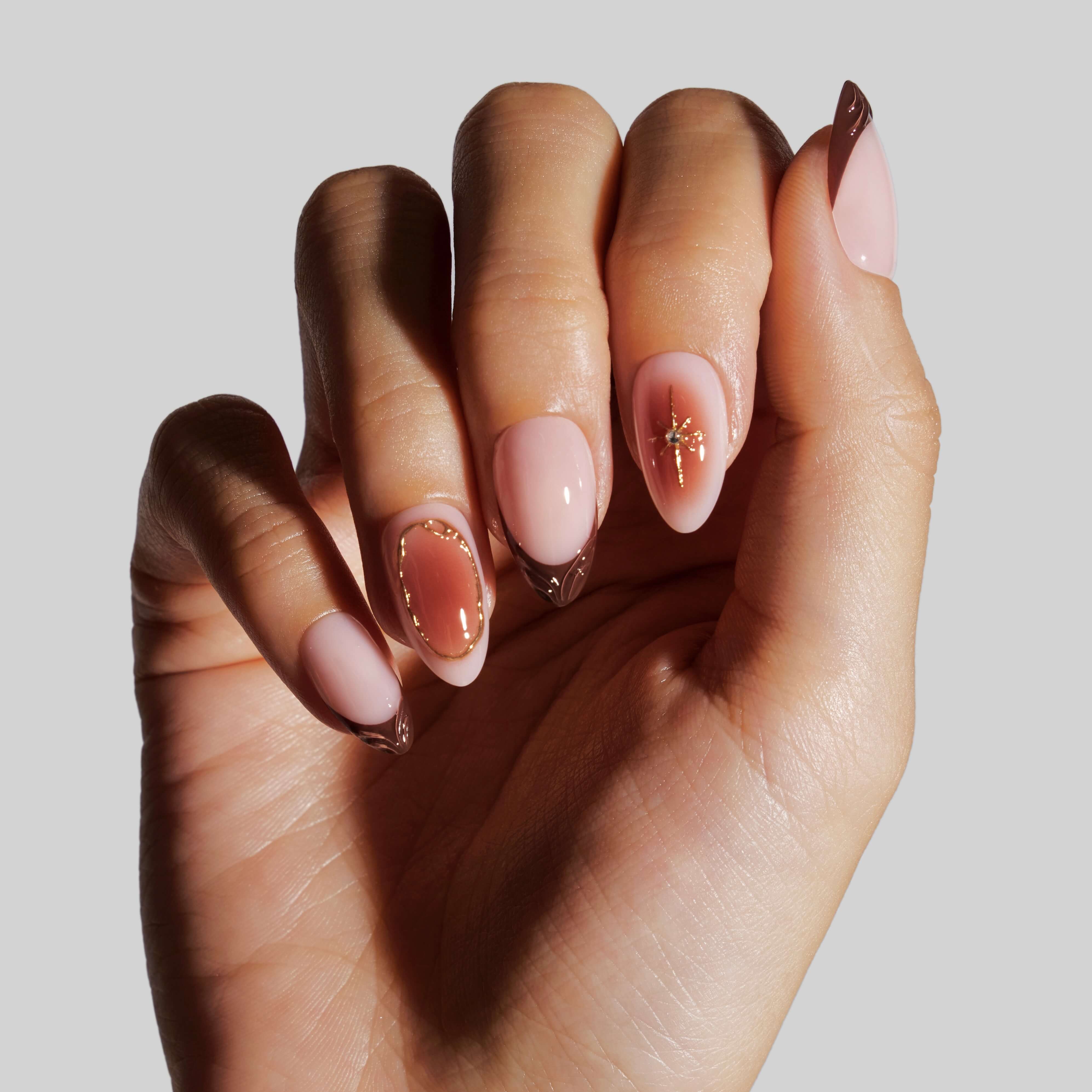 Celebritips - Wholesale Press-On/Fake Nails - Amber Muse0