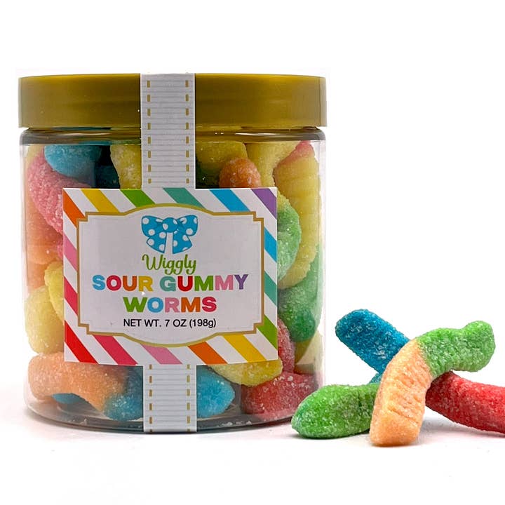 Oh, Sugar! - Wholesale Gummy - Candy Sugar Stacks - Everyday Neon Gummy Worms