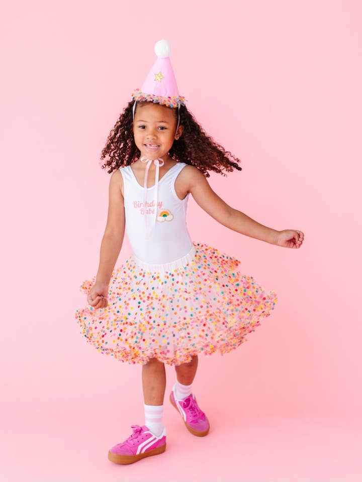 Fancy Shmancy Baby - Wholesale Tutu – Child - Confetti tutu skirt2