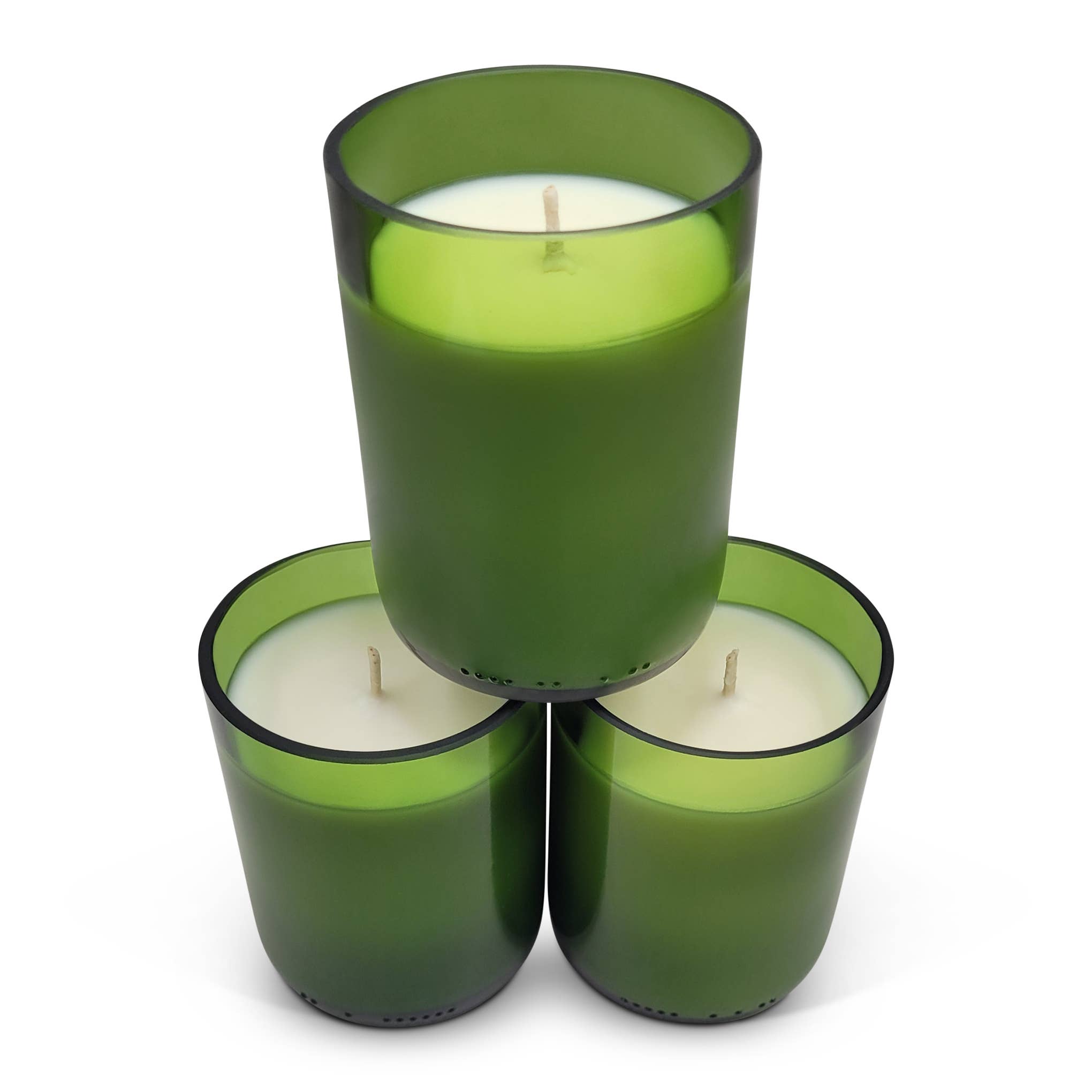 Rescued Wine Candles - Vente Bougie en bocal - Bougie de soja de marque privée - Sans marque - Bougie de soja personnalisée 8 oz1