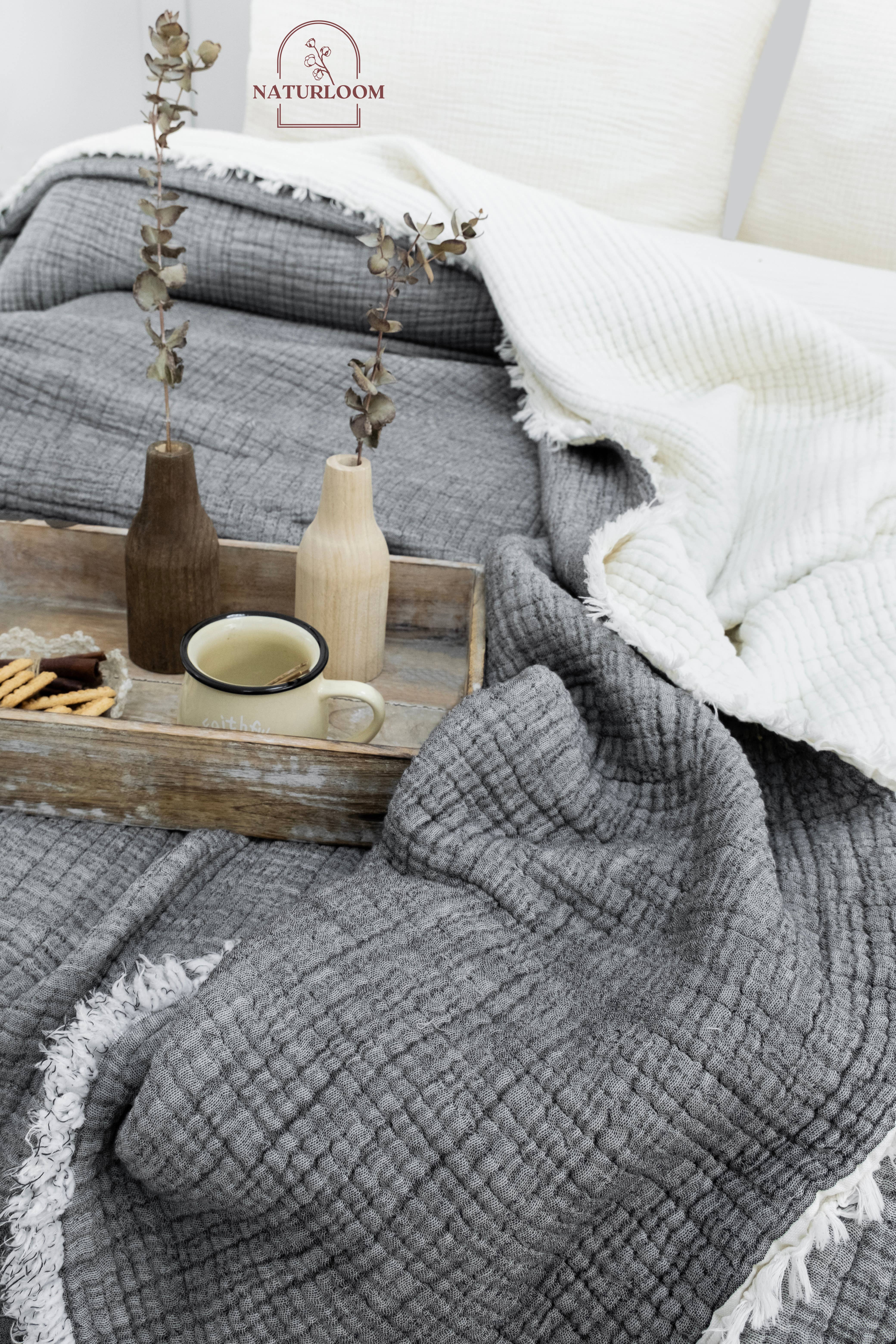 Naturloom - Wholesale Quilt - 8 Layer Organic Muslin Quilt GOTS Certified Breathable14