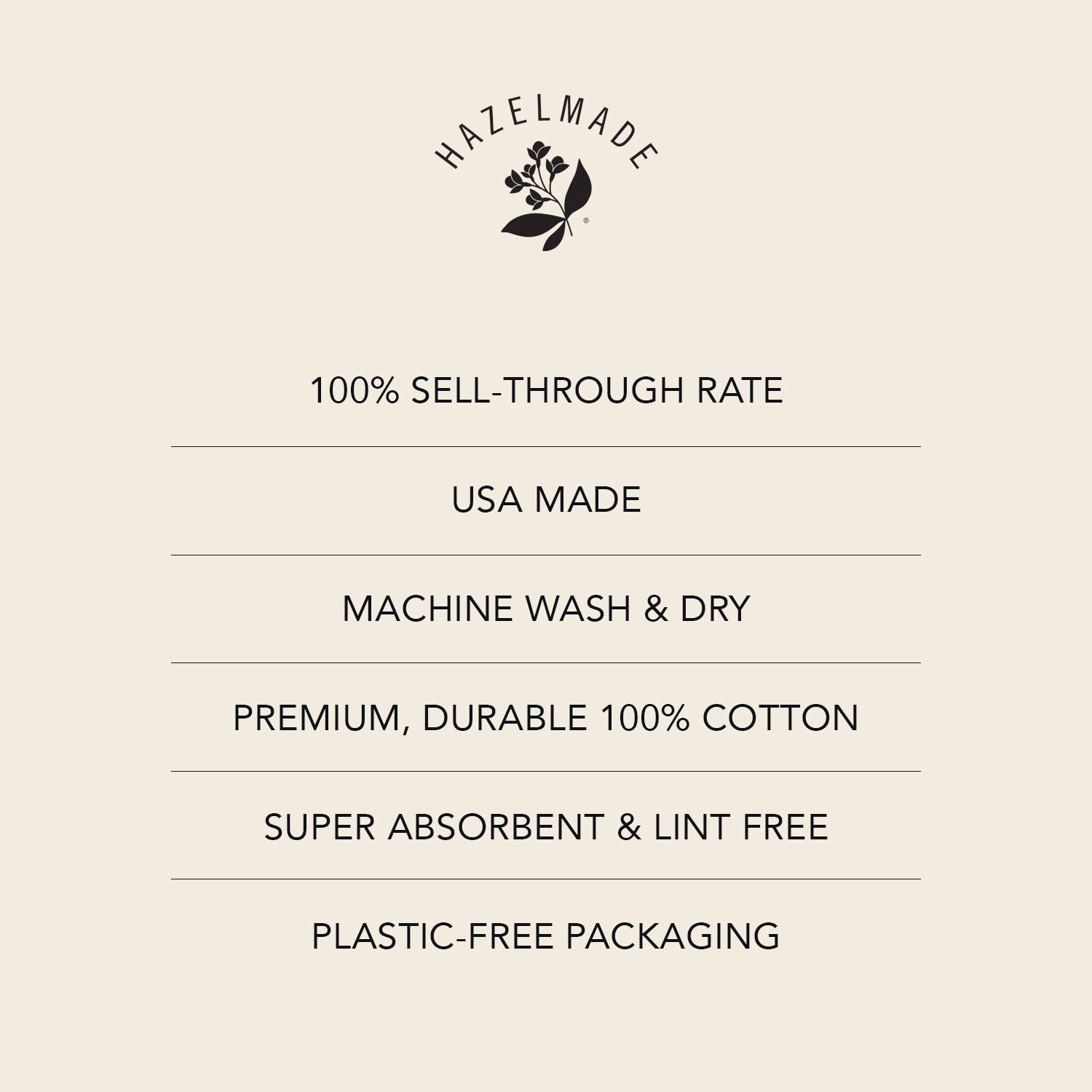 HAZELMADE® Tea Towels + Gifts - Vendita all'ingrosso Strofinacci - Strofinaccio al Limone | Decorazione da Cucina8