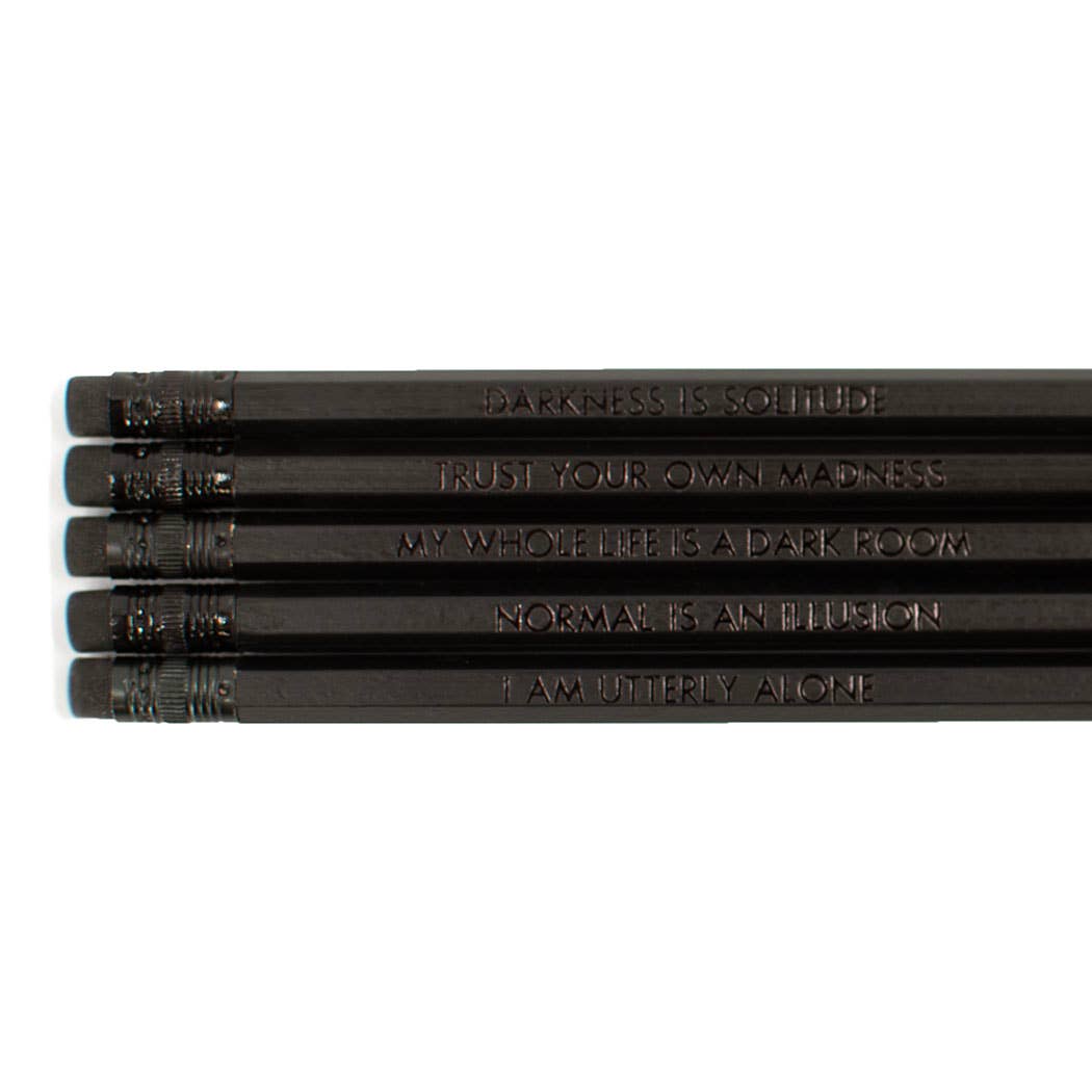 Lucky Mfg. Co. - Wholesale Pencil - Goth Pencil Pack1