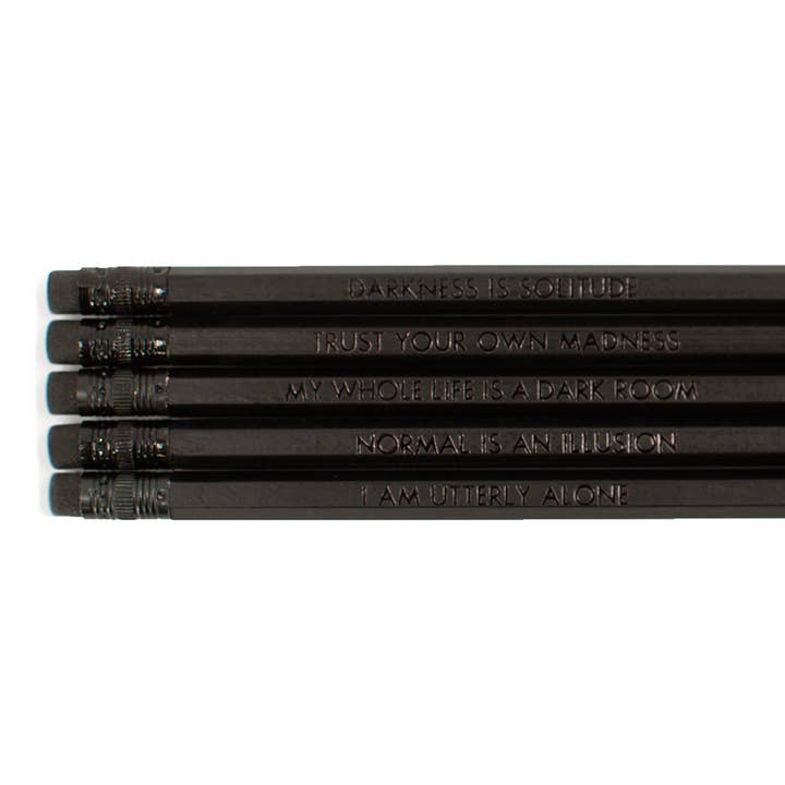 Lucky Mfg. Co. - Wholesale Pencil - Goth Pencil Pack1