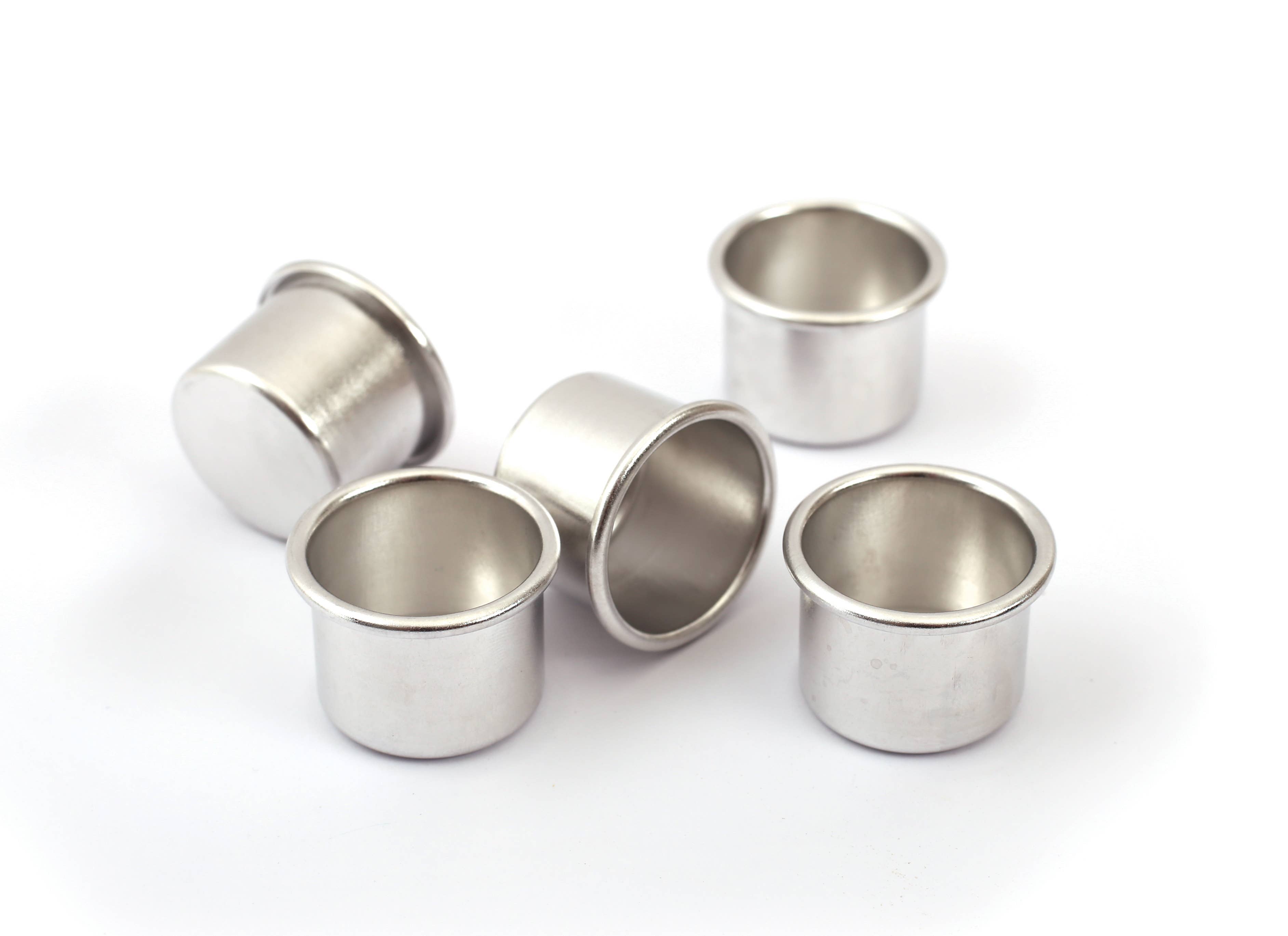 Graine Créative – Engroshandel Gavelys – 10 ALUMINIUMSSTØTTER TIL Ø22mm STEARINLYS0