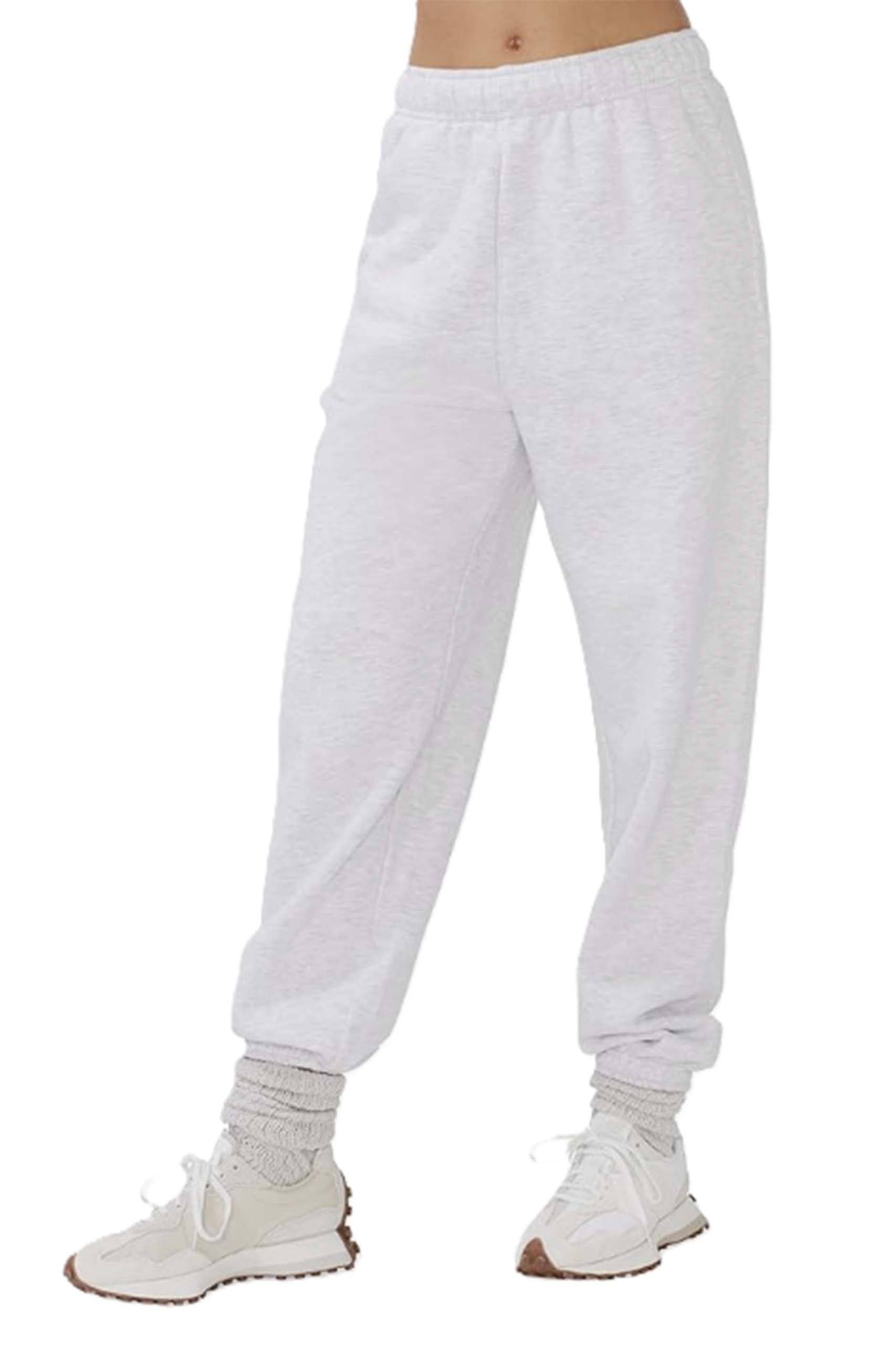 Good Stuff Apparel - Wholesale Lounge Sweatpants/Joggers - Women's - Women's High Waisted Oversize Fleece Sweatpants - Twin Pack1