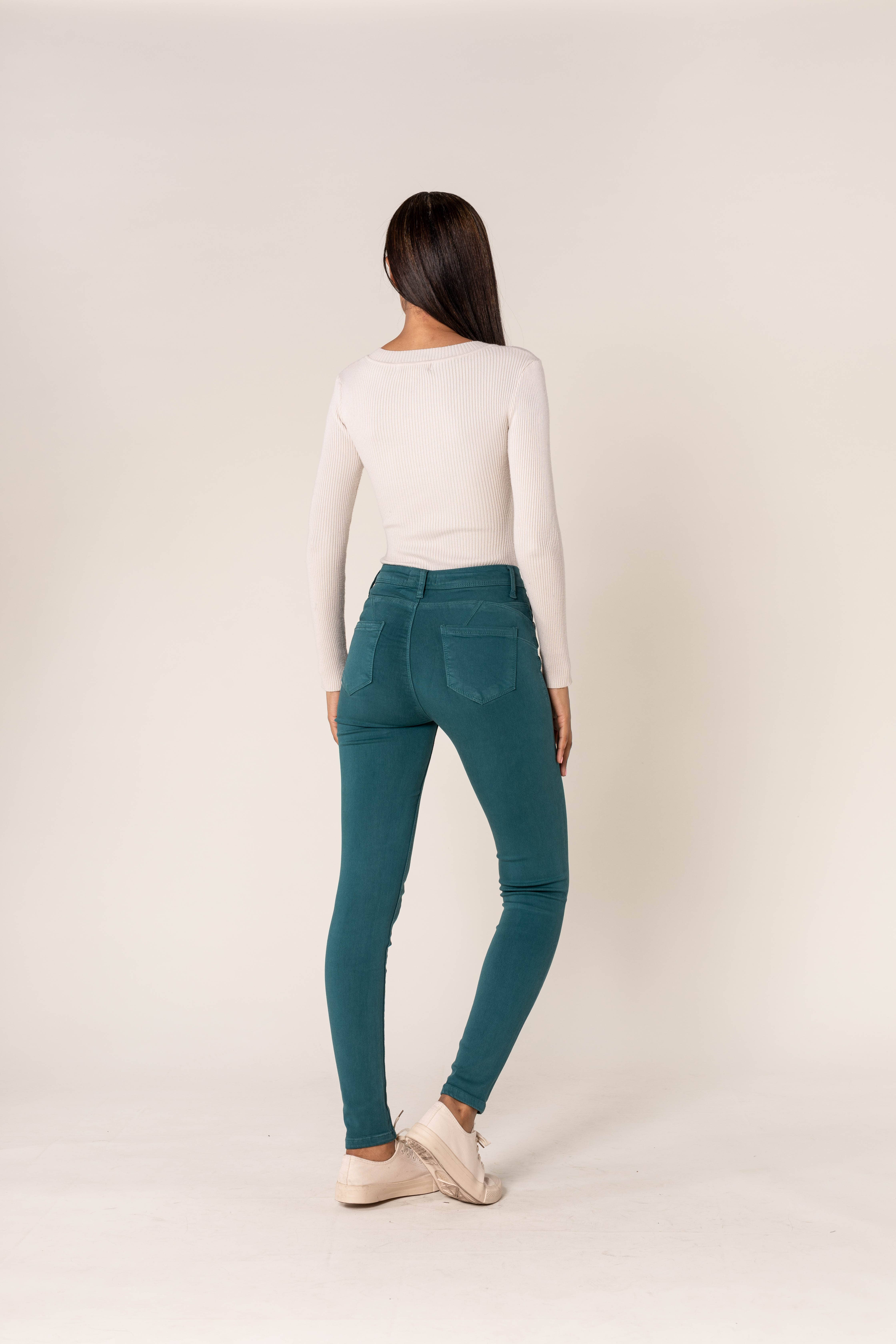 Nina Carter - Wholesale Jeans - Women's - Skinny Push Up Comfortable High Waist Super Stretch P10659