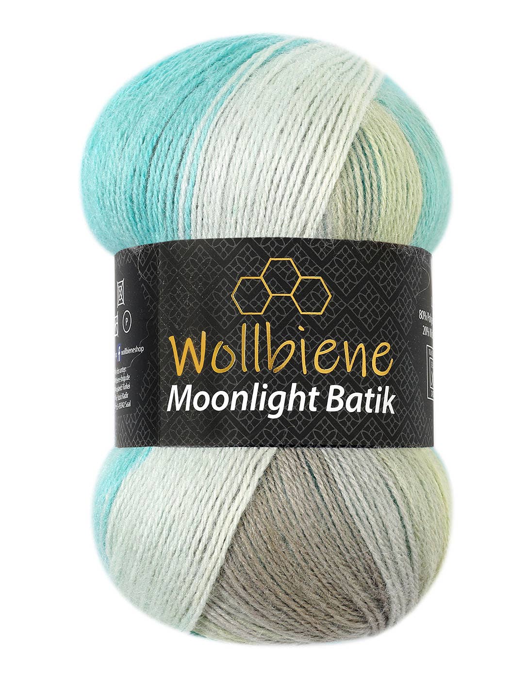 Wollbiene - Wholesale Yarn - Wool Bee Moonlight Batik Crochet Knitting Wool DIY4