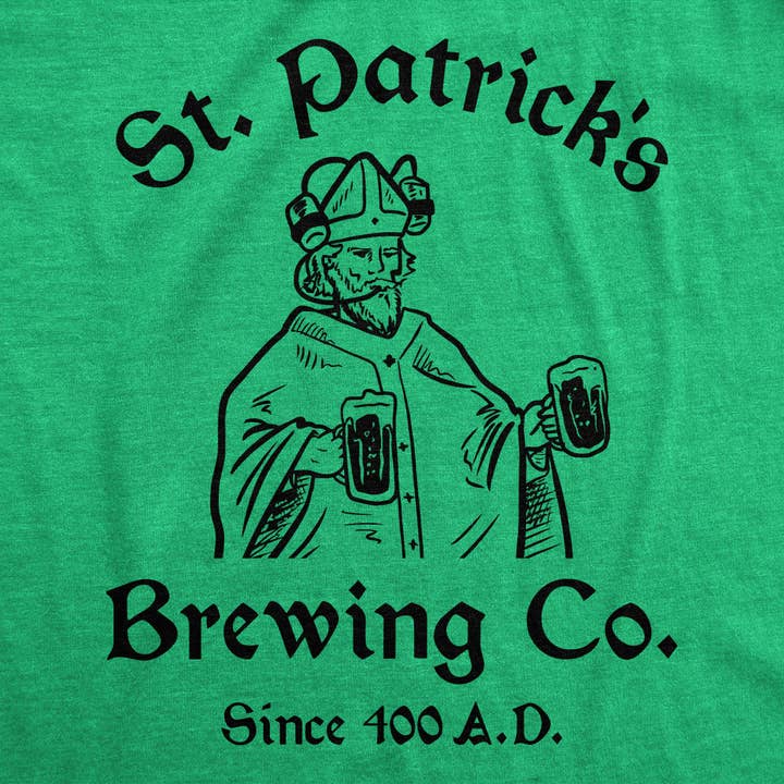 T-shirt homme St Patricks Brewing Co Jour de la Saint-Patrick pour la vente par Crazy Dog T-Shirts