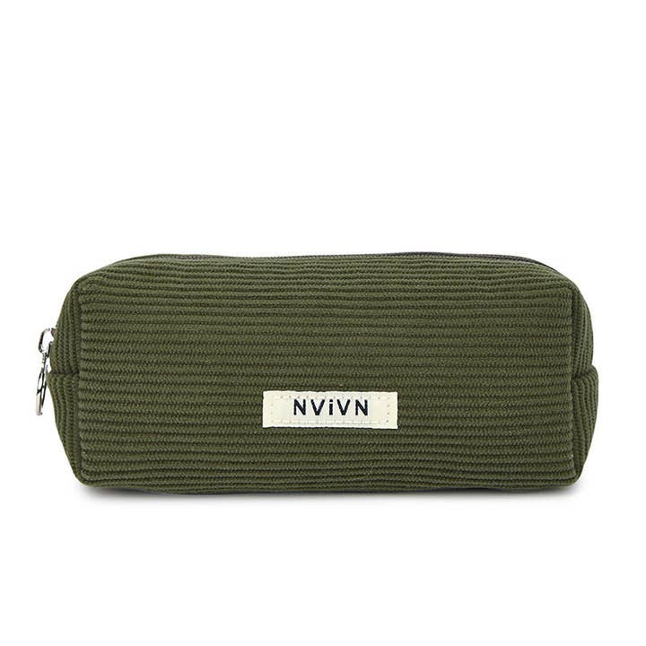 Dipped Shop – wholesale Pencil case/pouch – Vintage Corduroy Large Capacity Pencil Case DP25E9429