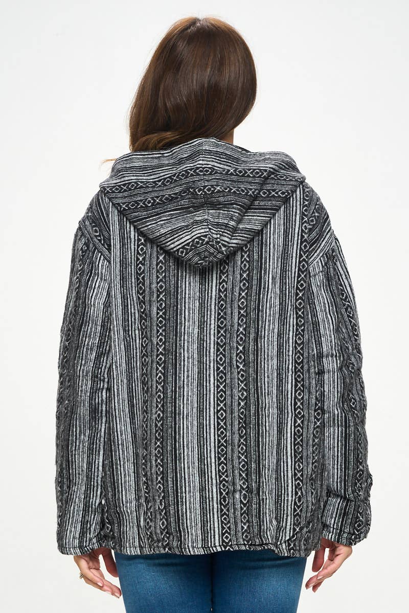 Kathmandu Imports - Wholesale Hoodie - Women's - Unisex Hoodie Zip Jacket (KT-950)4