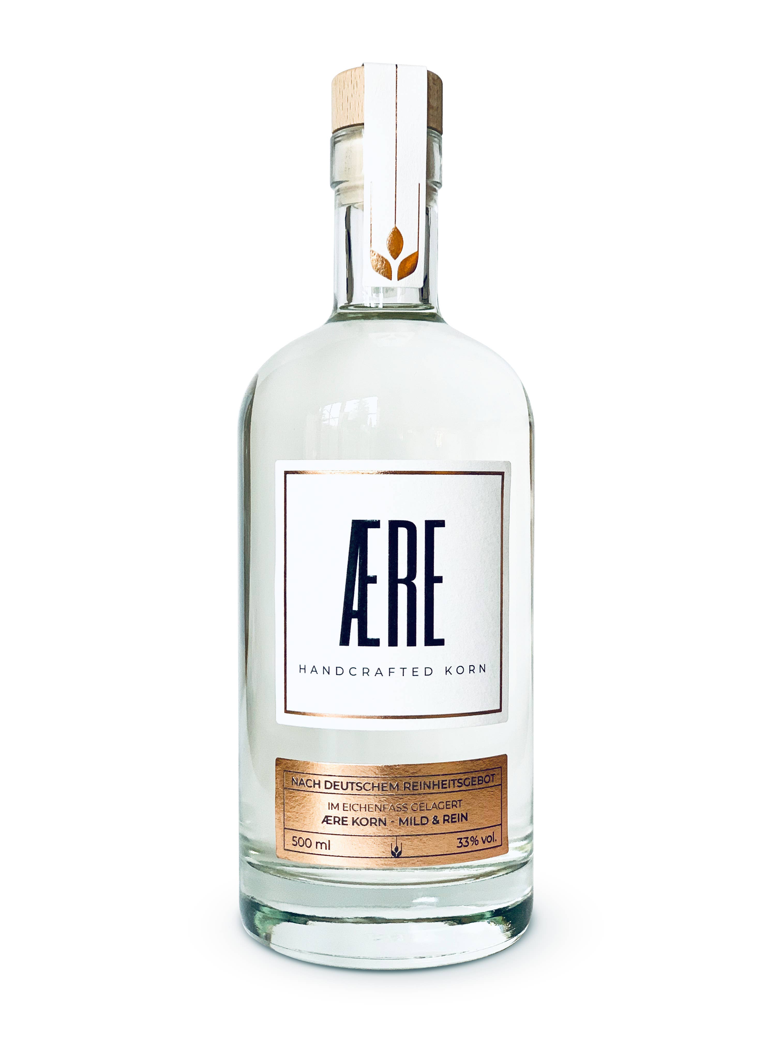 AERE KORN - Wholesale Vodka - Grain | Barrel-stored | Wheat grain | 500 ml